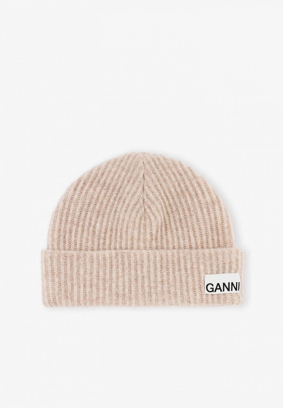 Ganni Recycled Wool Knit Hat