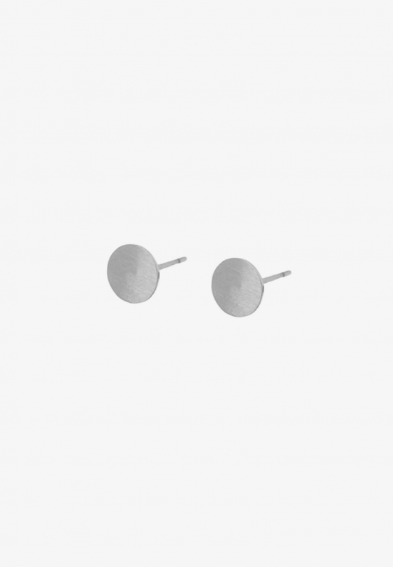 Wos Flat Studs Silver