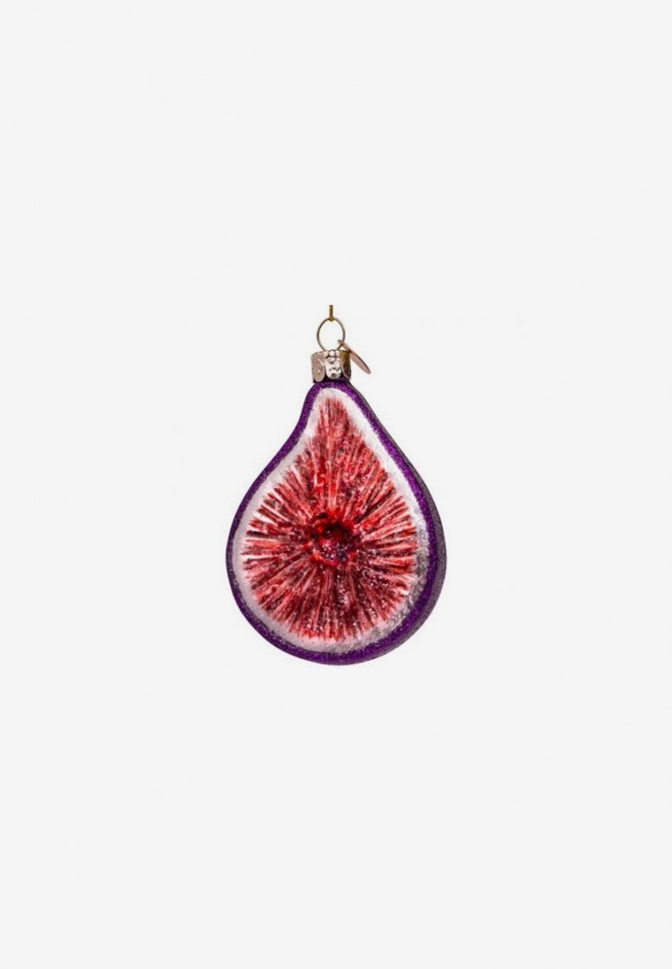 Vondels Ornament Glass Purple Fig