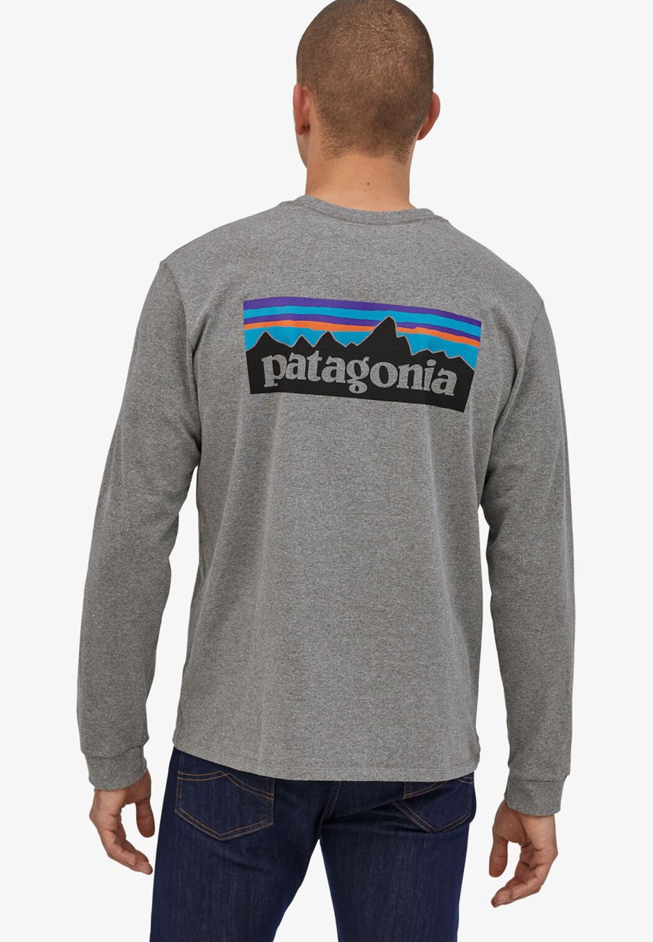 Patagonia M's Long-sleeved P-6 Logo Responsibili-Tee