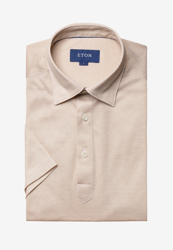 Eton Piqué Polo Shirt