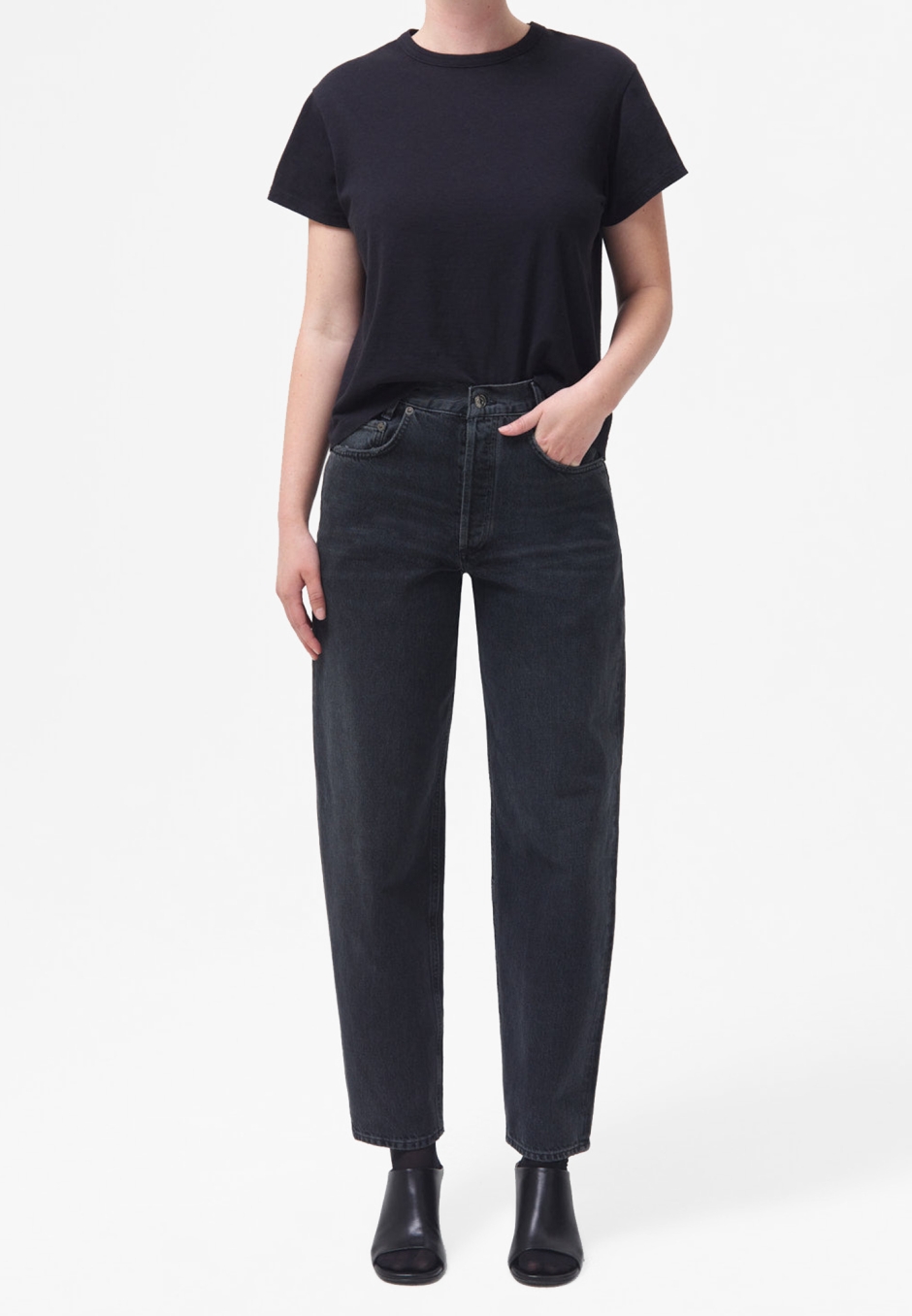 Agolde Tapered High Rise Baggy Jean