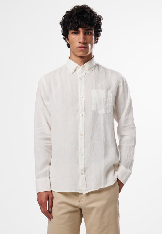 NN07 Levon Linen Shirt