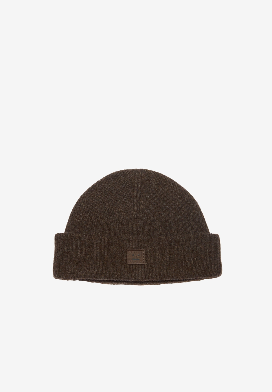 Acne Studios Ribbed Knit Beanie Hat
