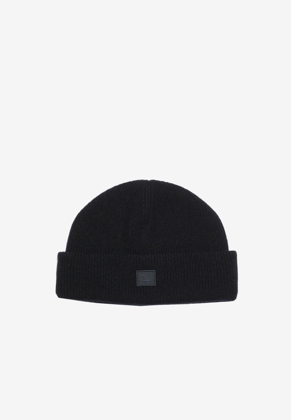 Acne Studios Ribbed Knit Beanie Hat