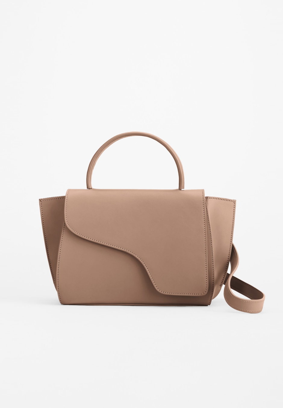 ATP Atelier Arezzo Hazelnut Leather Handbag