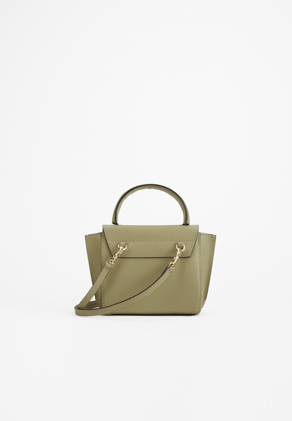 ATP Atelier Montalcino Sage Leather Mini Handbag