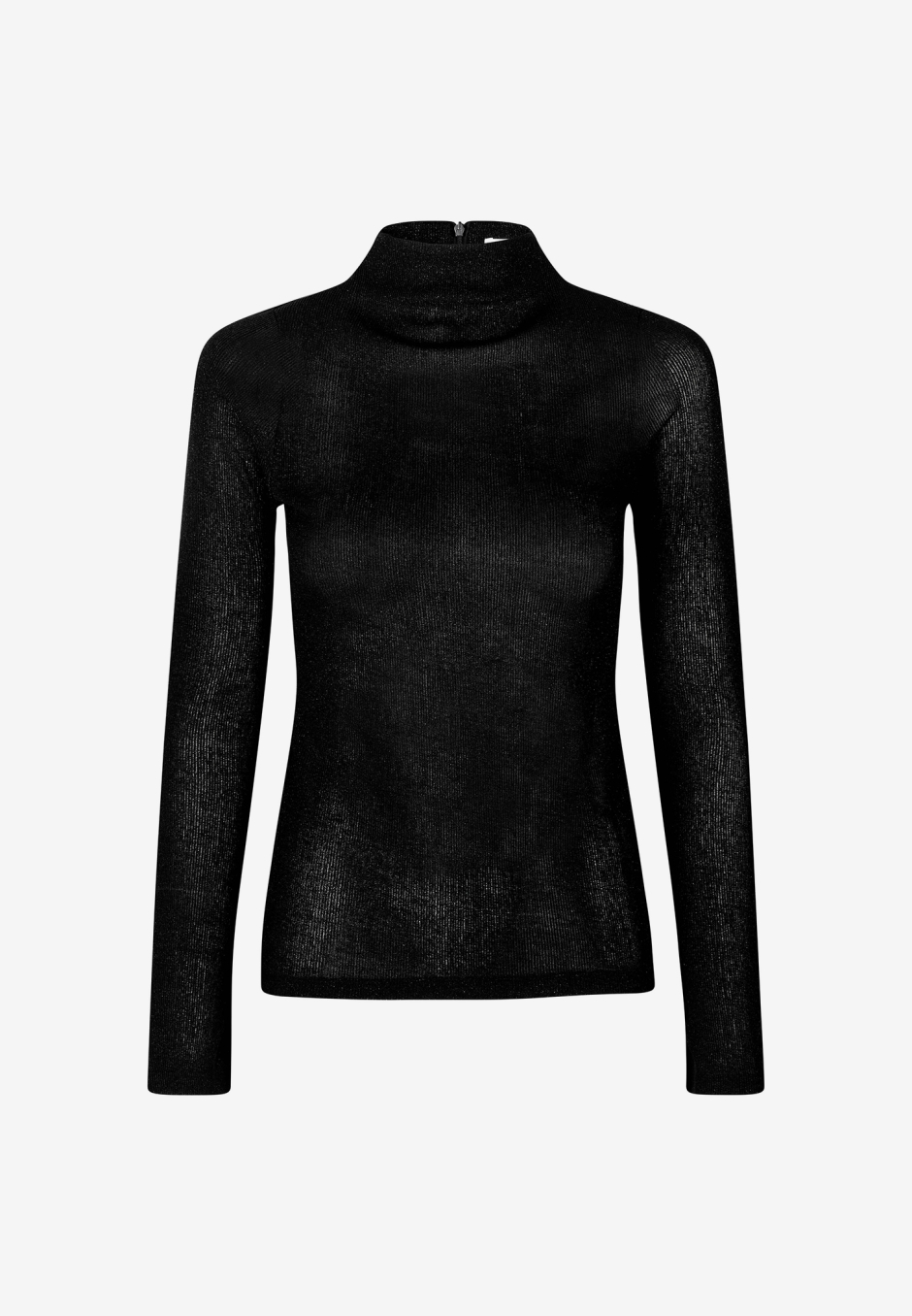 Oval Square Glam Turtle Neck Top