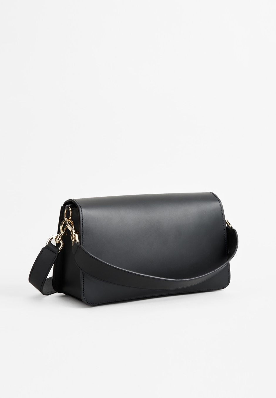 ATP Atelier Molino Black Leather Big Baguette Bag