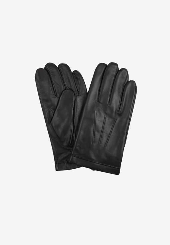 Amanda Christensen Men's Gloves Plain Black