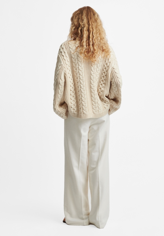 Stylein April Sweater Cable Cream